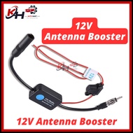🇲🇾 12V Car FM AM Radio Antenna Signal Amplifier Booster ANT-208 Enhancer Device /Android Player FM B