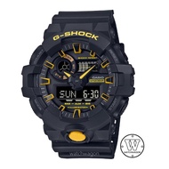 [Watchwagon] Casio G-Shock GA-700CY-1A Black and Yellow Extra-Large Analog Digital Gents Watch ga-70