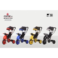 Exotic Tricycle ET2251 BMX Music Lights Baby Tricycle ET-2251