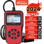 Car OBD2 Scanner Diagnostic Tool Code Reader, Car Voltage Tester Engine Fault Code Scanner, Charging