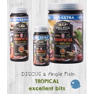 Ultra fresh Tropical Excellent Bits | Discus Food Fish 1150ml | Fish Food