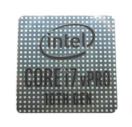 Intel Core i7 vPRO 10th GEN Sticker 18 x 18mm / 11/16" x 11/16" [1070]