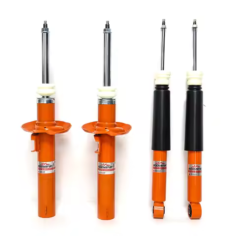 EDDYSTAR Universal Coilover Suspension 24 Damping Adjustable Vehicle Shock Absorbers for Volkswagen