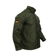 German GSG9 Velcro Spring Autumn Thin Jacket Men Outdoor Tooling Tactical Jacket Men Jacket