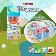 JOYKO Silky Crayon SLC-B Colors Crayon Oil Pastel Silky Crayon for Kids Washable Crayon