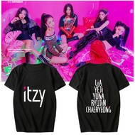 KPOP T-SHIRT ITZY YEJI LIA YUNA RYUJIN CHAERYONG ITZY MEMBER NAME T-SHIRT