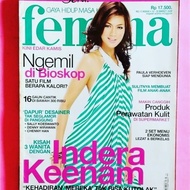 Majalah FEMINA No.11 Mar 2009 Cover PAULA VERHOEVEN