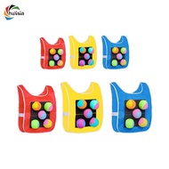 chulisia Dodgeball Playset with Sticky Vest Soft Toy Balls Playground Game Toy for Indoor