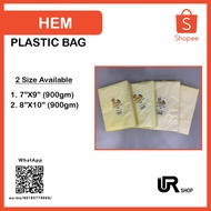 Hem Plastic Bag [900gm] (7x9 > 8x10)