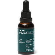 AG1 Vitamin D3 K2 Drops, 1000IU of Vitamin D3 and 100mcg of K2 per Serving, ports Bone Density and C