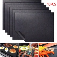 10PCS/5PCS/1PC Premium Non-Stick BBQ Grill Mat - Heat Resistant, Easy To Clean Cooking And Grilling 