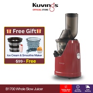 Kuvings B1700 Whole Slow Juicer with 76mm Wide Feeding Tube - Masticating Cold Press Juice with JCMS
