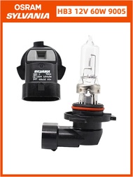 Strong👑 Sylvania HB3 9005 12V 60W หลอดไฟรถยนต์แบบ Halogen สำหรับใช้ในระบบไฟหน้าและไฟส่องสว่างระยะไกล