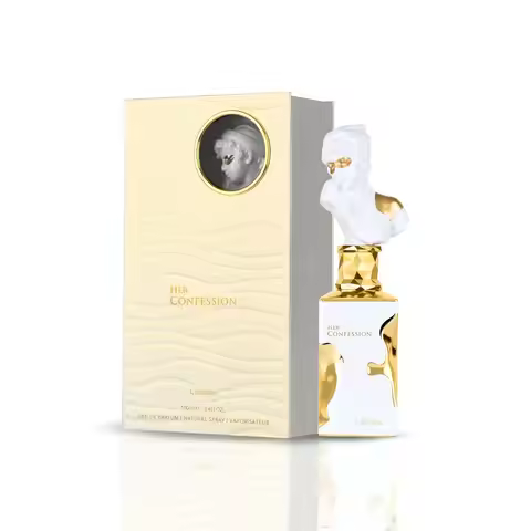 Lattafa Her Confession - Vanilla, Floral, Amber, Musk - Eau De Parfum, 3.40 Ounce
