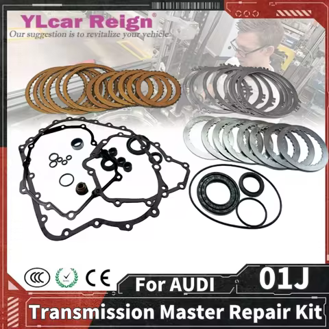 01J O1J CVT Transmission Oil Seal Master Repair Kit Gasket Overhaul Rebuild Friction Steel Plates Fo