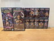 全新未開封 日版 One Piece 海賊王 WCF 百獸海賊團 Vol.1 Vol.2 Beasts Pirates + Mega 凱多 + 獸化凱多 龍人型態