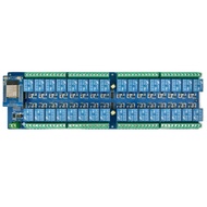 DC5V/DC12V/DC24V ESP32 32 Channel Relay Module ESP32-WROOM Development Board Secondary Development R