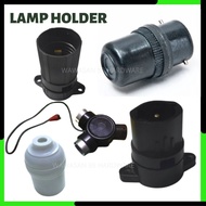 Penukar Soket Mentol Pemegang Lampu B22 Bulb Adaptor E27 Lamp Holder Switch LED Lamp Screw Bulb Ligh