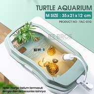 Terlaris! Aquarium Kura Kura / Turtle Aquarium / Tank / Kandang Kura