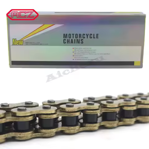 Universal Motorcycle Chain 520 525 530 120L (NO O-RING&X-RING) for Honda Suzuki Yamaha KAWASAKI DUCA