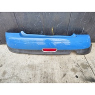 Original Mini Cooper R55 R56 Rear Bumper Blue Colour