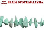 💥READY STOCK💥 6x10mm-10x20mm Natural Amazonite Gemstone Beads Manik Matte Chip