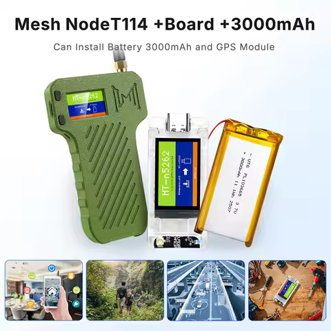 Heltec T114 V2 nRF52840 SX1262 1.14 Inch Display Tracker Nordic Support Meshtastic LoRaWAN LoRa Ardu