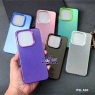 Case Itel A50 Itel A80 Case IMD Hybrid Plate Hologram Case Itel A50 Itel A80
