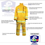 Safety Fireman Suit for Firefigther Malzano Ent.