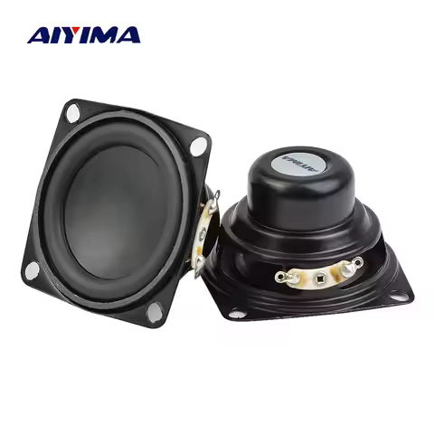 AIYIMA 2Pcs 2 Inch Full Range Speaker Audio 4 Ohm 10W DIY Mini Bluetooth Speaker Bass Speaker For Ho