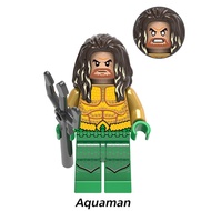 ฟิกเกอร์ซุปเปอร์ฮีโร่ Aquaman Atlanna Mera Arthur Curry บล็อกตัวต่อ Mini Diy ของเล่นเด็กของขวัญ