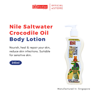 Fei Fah Nile Crocodile Oil Deep Nourishment Body Lotion 245ml (Expiry Aug 2024)