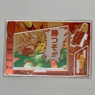 我的英雄學院 爆豪勝己 2025年 燙金生日立牌 日本JUMP SHOP 限定