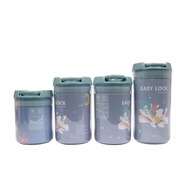 Calista Premium New Toples Bunga Kristal 6 Daun Set Nampan