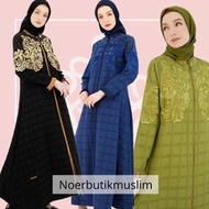 Hikmat Original Fashion A9235 - Abaya Hikmat - noerbutikmuslim - Gamis