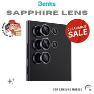[CLEARANCE] BENKS SAPPHIRE Camera Lens Protector for Samsung S24 Ultra Camera Protector