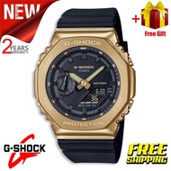 G shock Men's Watch Waterproof GM-2100G-1A9 Black Gold, Iron Box Each Watch Limited One