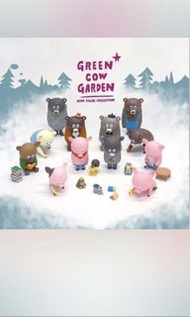 How2work Green Cow Garden 盲盒