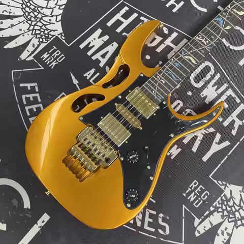6-String Lightweight Electric Guitar, Double-Locking System Anti-Pitch-Drift Guitars, Advanced Fast-