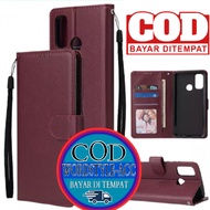 CASE FLIP CASE KULIT FOR Oppo A53 / A33 / A53T 2020 - CASING DOMPET-FLIP COVER LEATHER-SARUNG HP