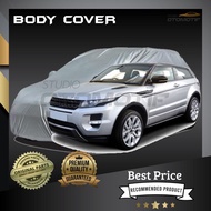 BODY COVER RANGE ROVER EVOQUE PREMIUM / CAR COVER RANGE ROVER EVOQUE PREMIUM WHITE ONLY