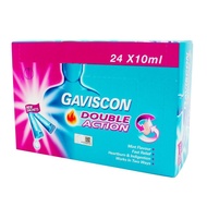 Gaviscon Double Action Liquid Sachet 10ml x( 24's / 5's)