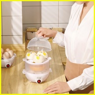 ✓ ☪ ㍿ Mini Electric Small Steamer For Siomai And Siopao Boiler Double Layer Steamed Boiled Egg Stea