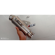 Exhaust ori DST racing full Stainless intel 50mm Exhaust racing unliversal