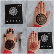 Sticker inai / Sticker Henna / Henna Stencil / Mehndi Stencil NEW DESIGN