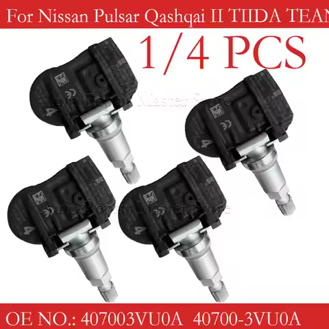 1/4PCS 407003VU0A 40700-3VU0A 433MHZ For Nissan NOTE QASHQAI TIIDA Hatchback X-T Renault ESPACE V KO