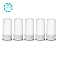 5 Pcs Replacement Inner Ceramic Filter Filter Elements for Faucet Water Purifier Kitchen Tap Washabl