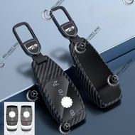 MERCEDES W222 W213 X253 X167 W177 KEY CASE METAL MERCY KEY COVER - Carbon