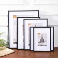 1/2/3pcs Black Solid Wood Art Photo Frame, 30x40cm Photo Frame, 12x16 Inch Solid Wood Frame, A4 (Wit