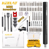 KEELAT 69 in 1 Electric Screwdriver Set Mini Magnetic DIY Repair Tool Kit Multifunction Tools Pemuta